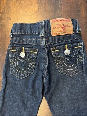 True Religion Baby Billy Dark Blue Denim Jeans
